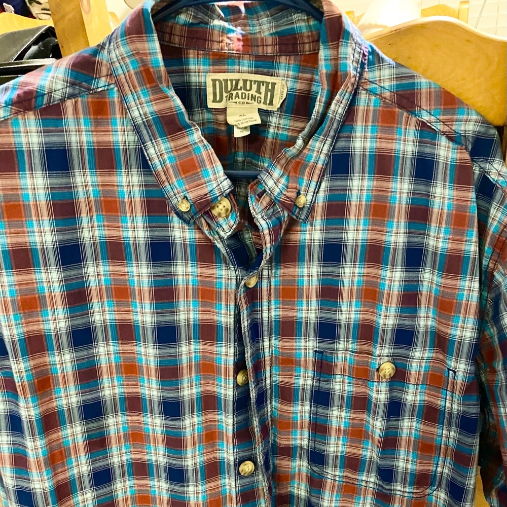 Men’s Duluth Trading Co. XL button down shirt
